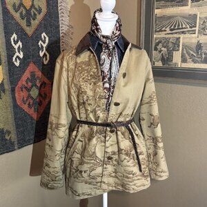 ***SOLD*** Vintage Ralph Lauren Equestrian Barn Coat Size P/S